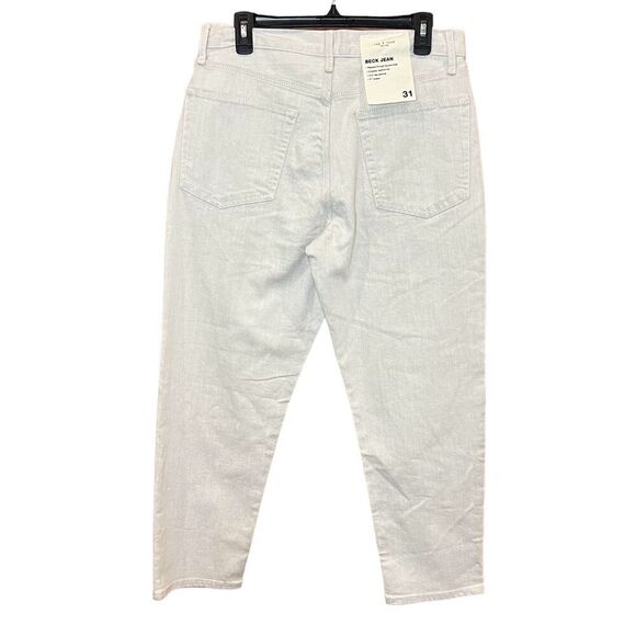 rag & bone Off-White Beck Cropped Jeans NWT Size 31 - Picture 6 of 7